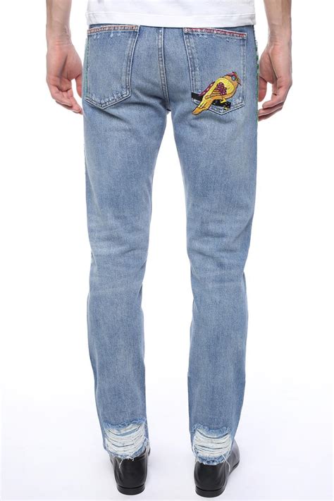 gucci jeans pant price|gucci jeans men's price.